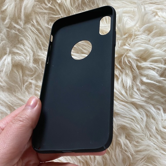 iPhone X case Matt Black - Picture 4 of 6